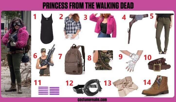 The Walking Dead Princess Costume