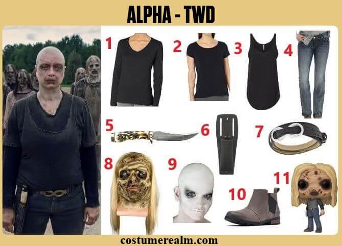 The Walking Dead Alpha Costume