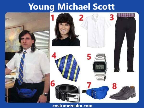Young Michael Scott Costume