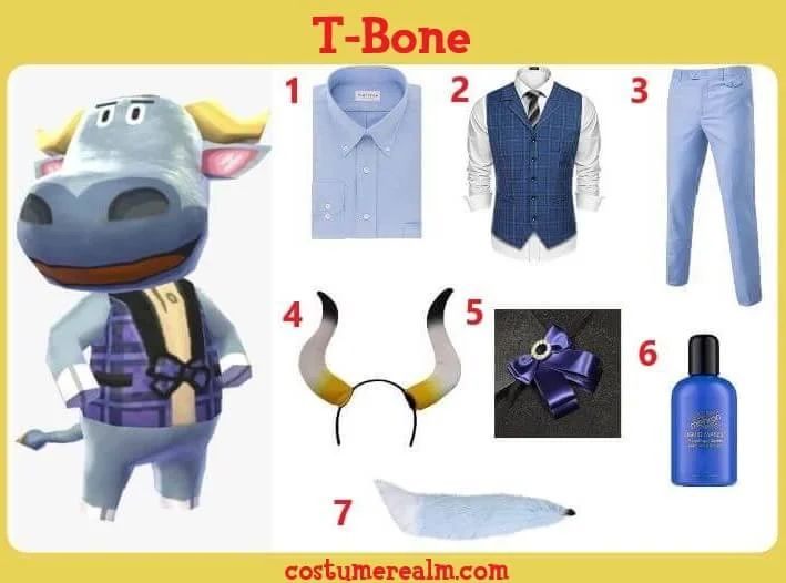 Animal Crossing T-Bone Costume Guide