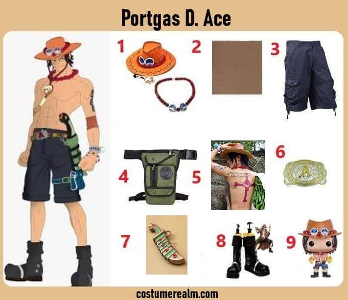 One Piece Portgas D. Ace Costume Guide