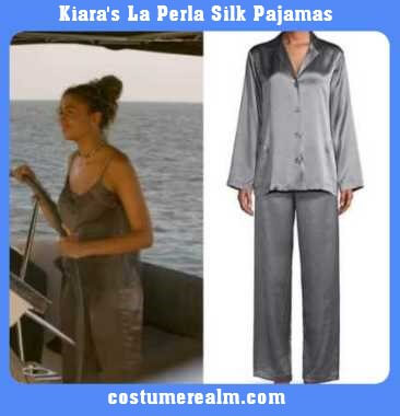 Kiara's La Perla Silk Pajamas