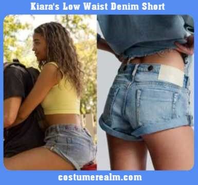 Kiara's Low Waist Denim Short