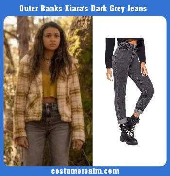Outer Banks Kiara's Dark Grey Jeans