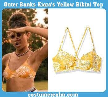 Outer Banks Kiara's Yellow Bikini Top