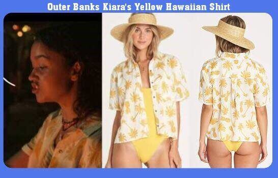 Outer Banks Kiara's Yellow Hawaiian Shirt