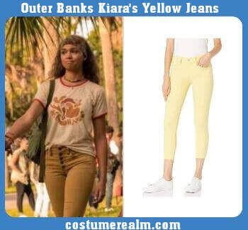Outer Banks Kiara's Yellow Jeans