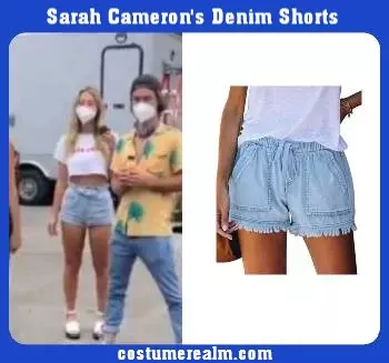 Sarah Cameron's Denim Shorts