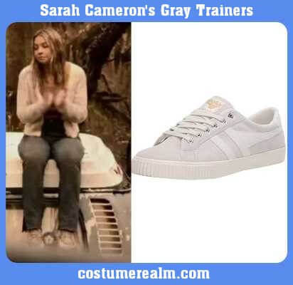Sarah Cameron's Gray Trainers