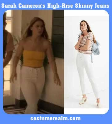 Sarah Cameron's High-Rise Skinny Jeans
