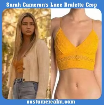 Sarah Cameron's Lace Bralette Crop
