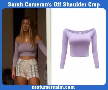 Sarah Cameron's Off Shoulder Crop