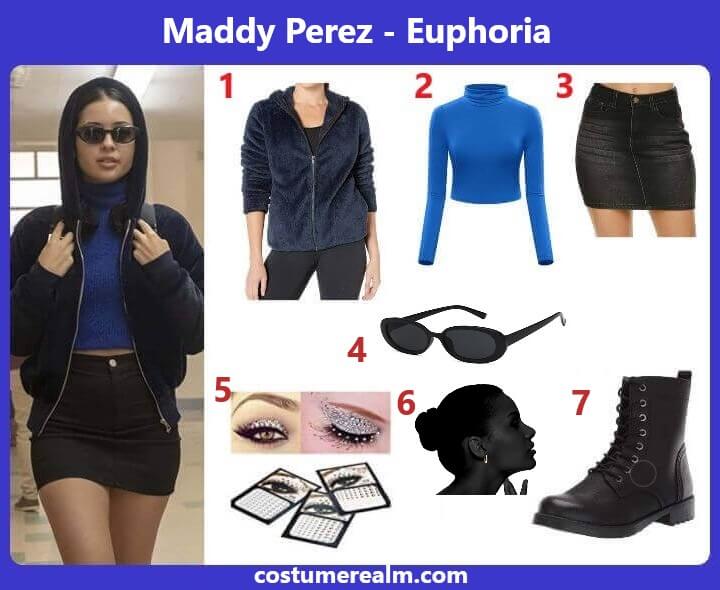 Euphoria Maddy Outfits