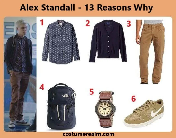 Dress Like Alex Standall From 13 Reasons Why