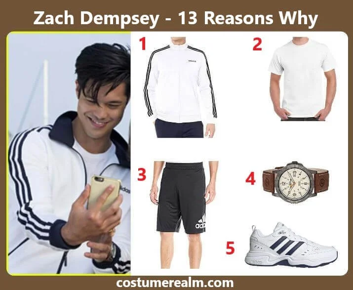 13 Reasons Why Zack Outfits
