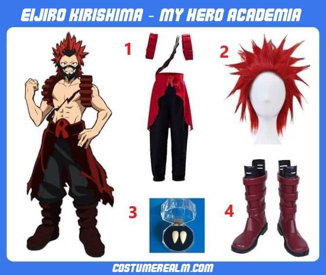 red riot outfit. 