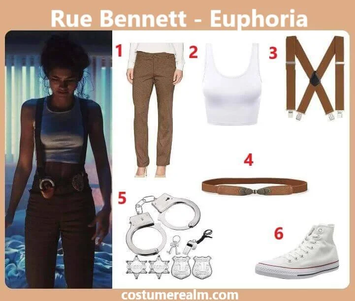 Euphoria Rue Outfits