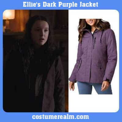 Ellie's Dark Purple Jacket