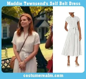 Maddie Townsend's Self Belt Dress