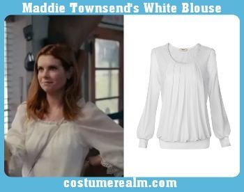 Maddie Townsend's White Blouse