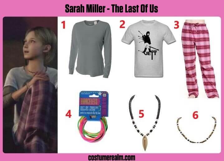 The Last Of Us Sarah Costume
