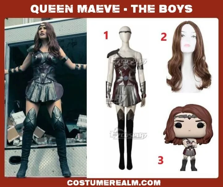 Queen Maeve Halloween Cosplay