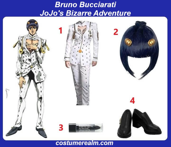 Bruno Bucciarati Halloween Costume