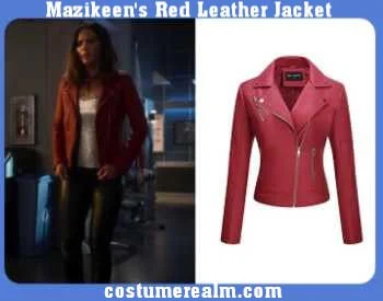 Mazikeen's Red Leather Jacket