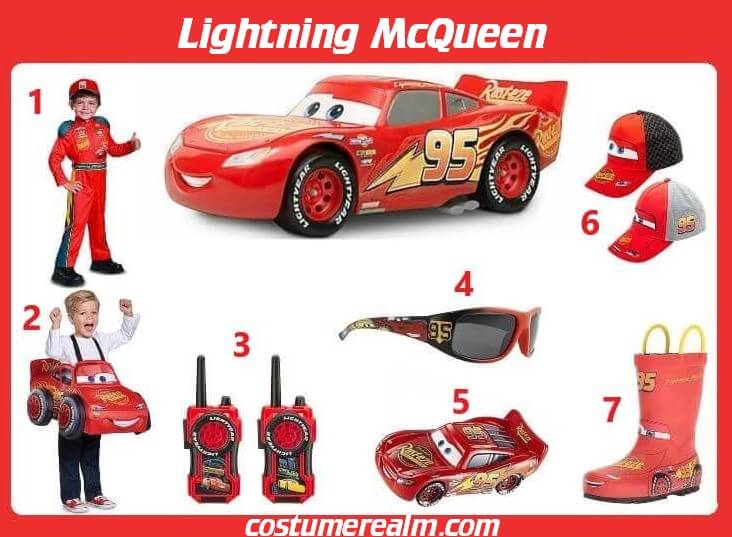 Lightning McQueen Costume