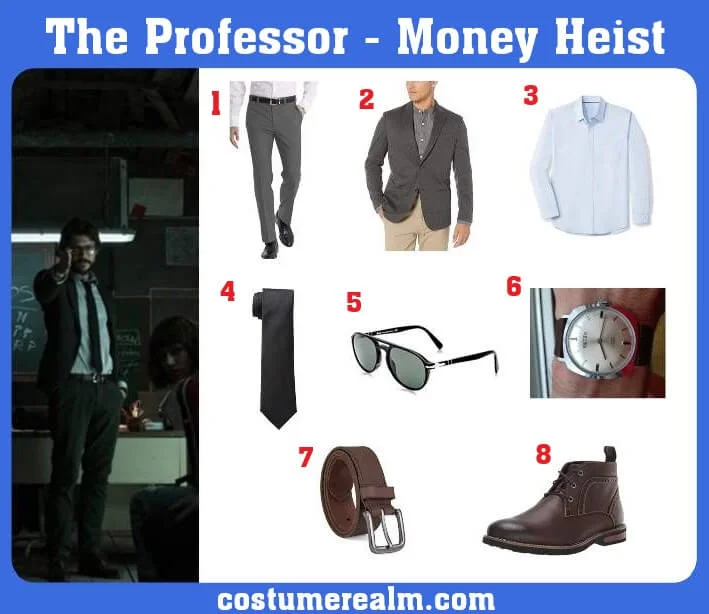 Professor Sergio Outfits