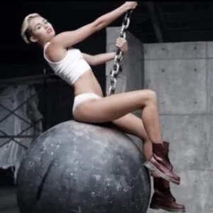 Miley Cyrus Wrecking Ball Outfit