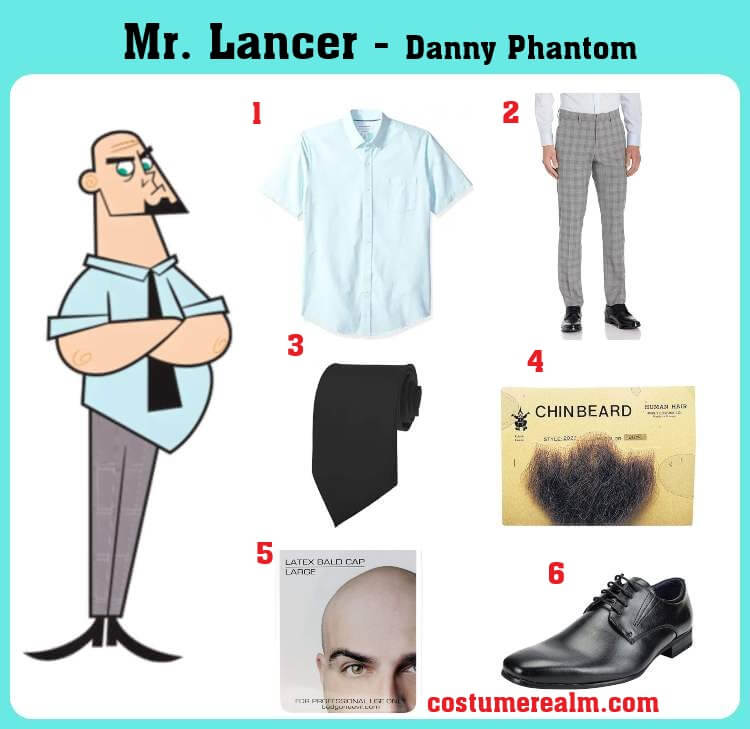 Mr Lancer Costume