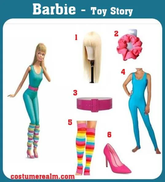 Toy Story Barbie Costume