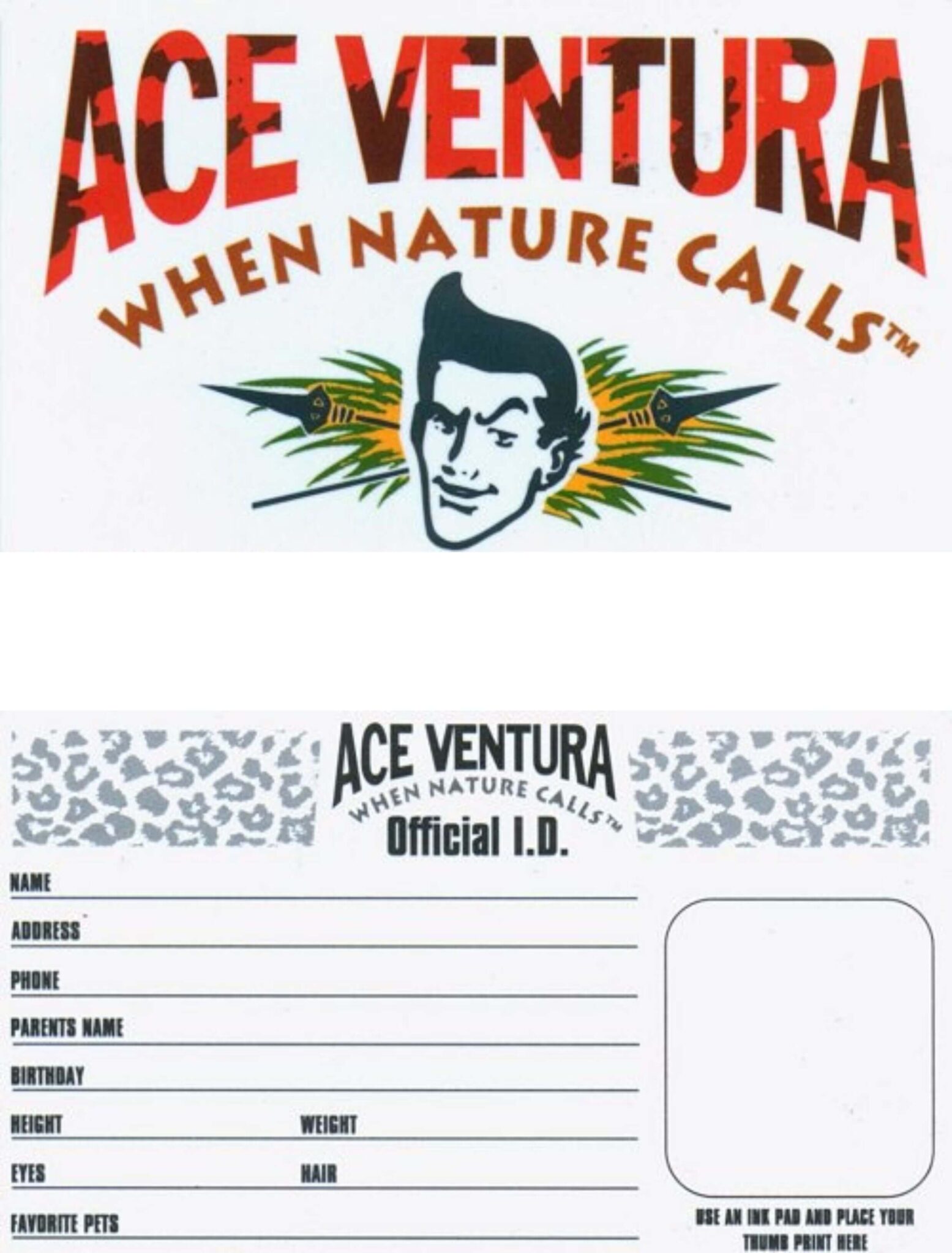 Ace Ventura Costume Guide