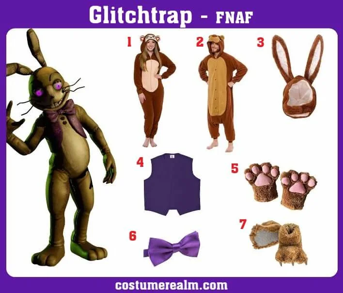 Glitchtrap Costume