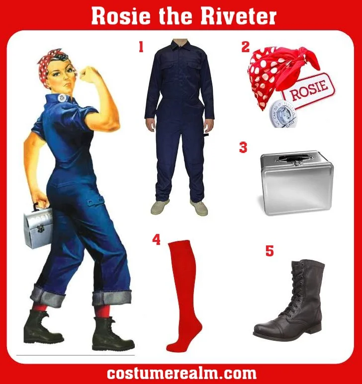 rosie the riveter costume
