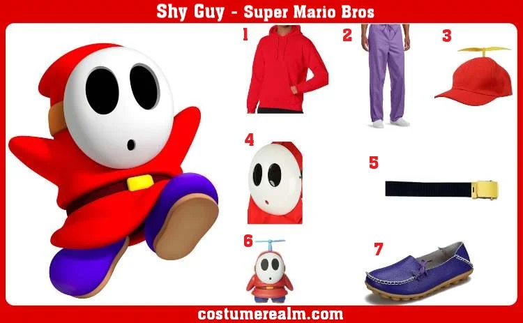 Shy Guy Costume