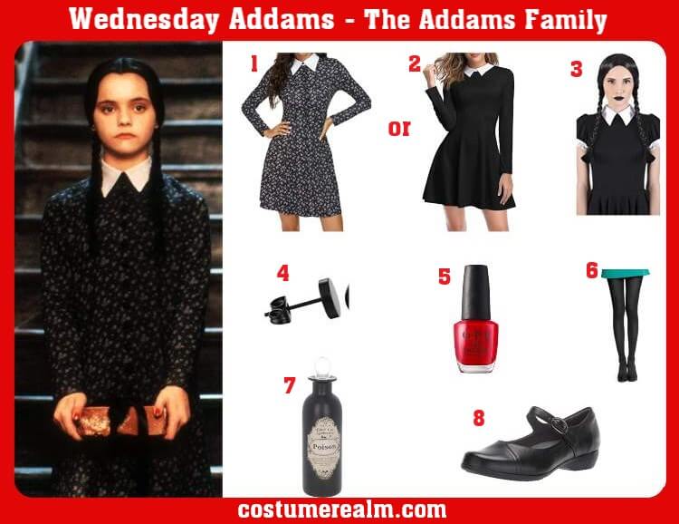 Wednesday Addams Costume