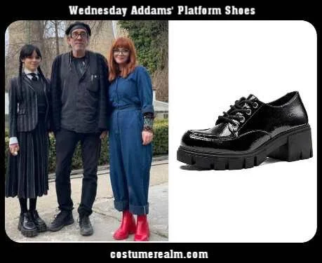 Wednesday Addams' Platform Shoes