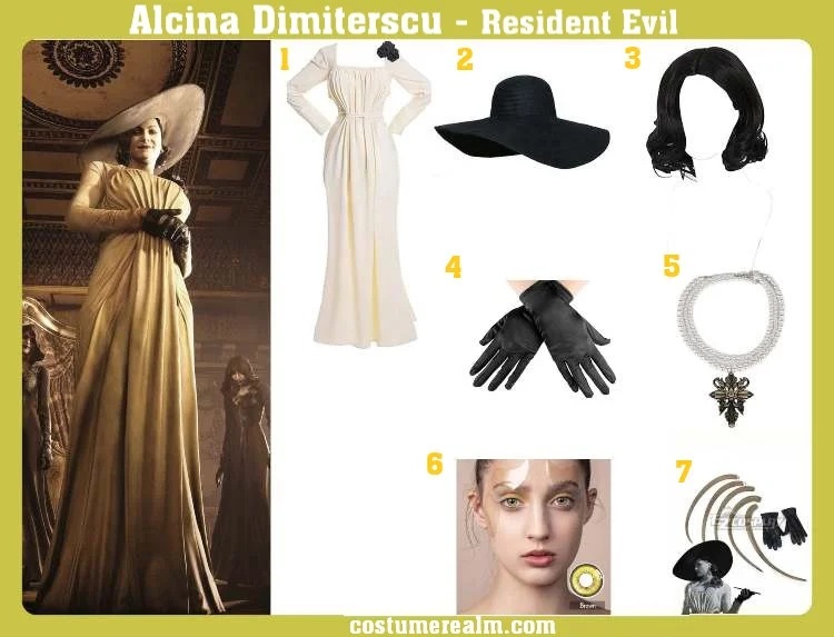 Alcina Dimitrescu Costume