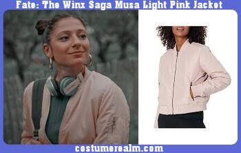 Fate The Winx Saga MusaLight Pink Jacket