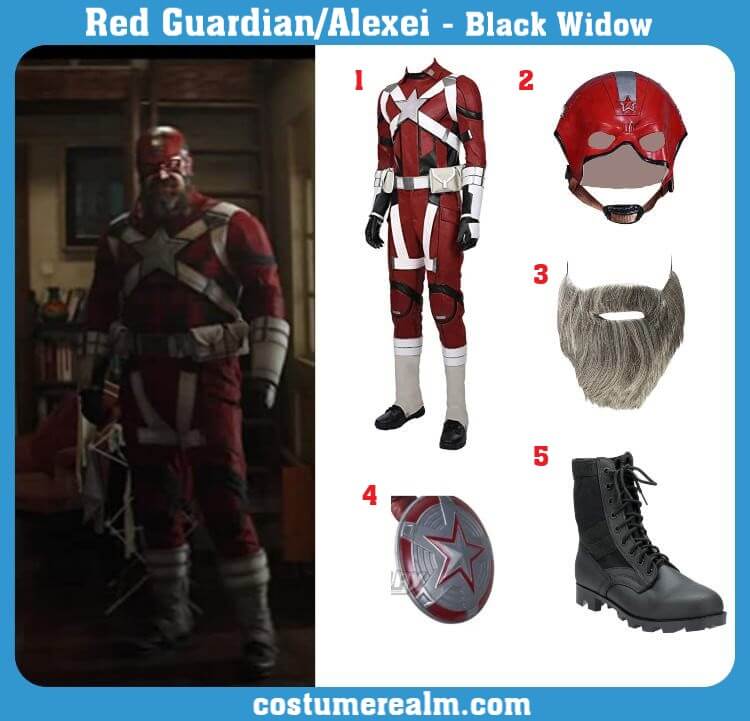 Red Guardian - Alexei Costume
