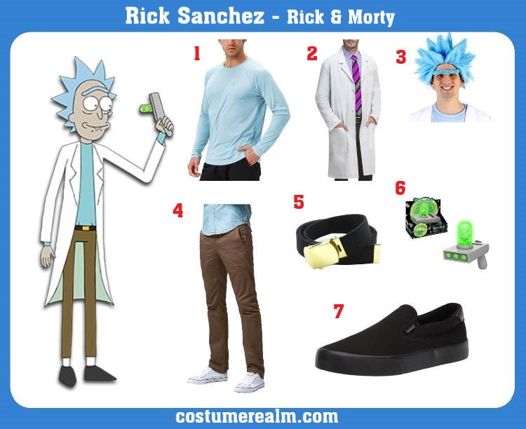 Rick Sanchez Costume