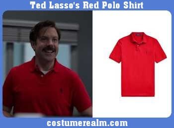 Ted Lasso's Red Polo Shirt