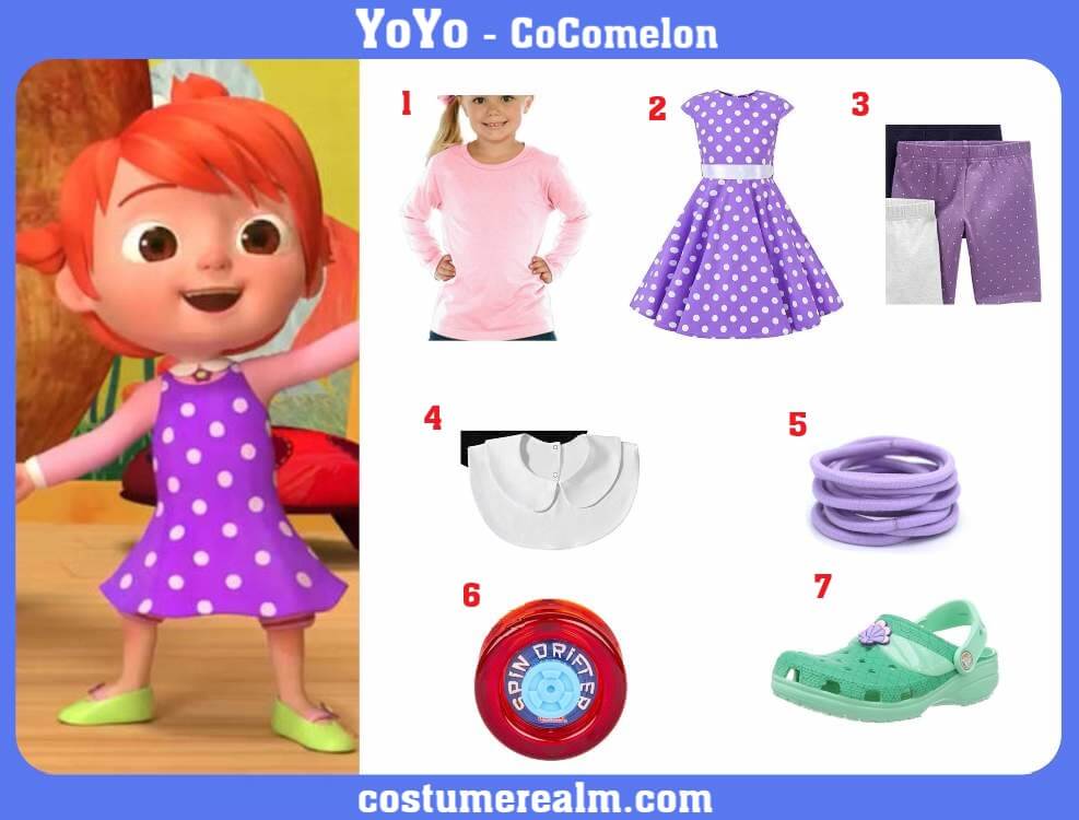 Cocomelon Yoyo Costume