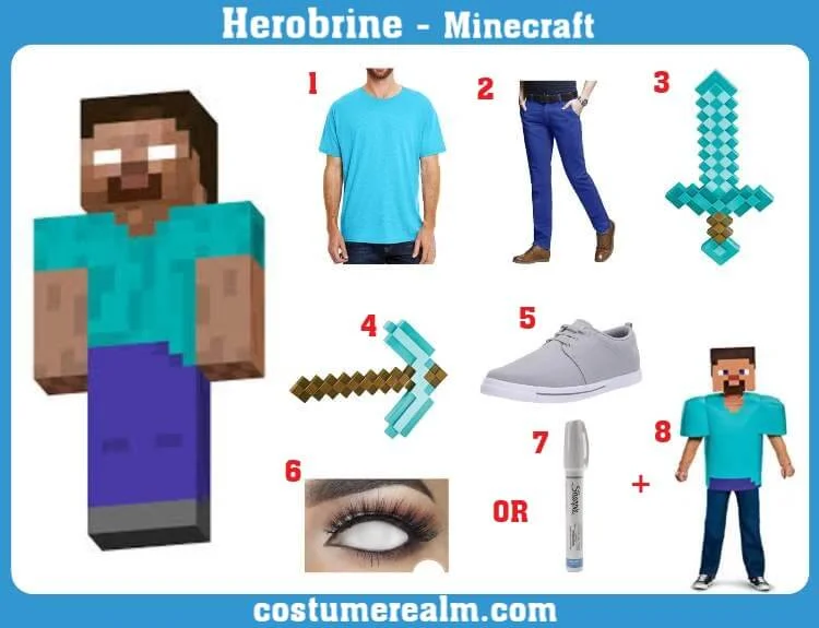 Herobrine Costume