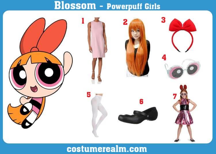 Powerpuff Girls Blossom Costume