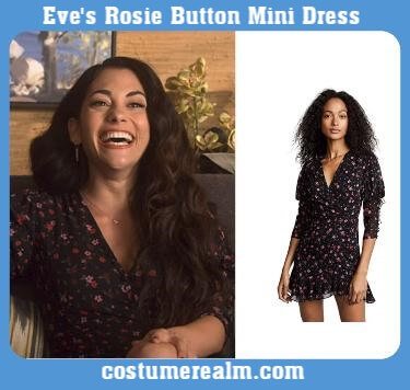 Eve's Rosie Button Mini Dress