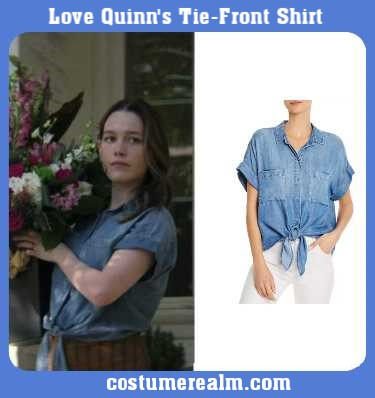 Love Quinn's Tie Front Shirt