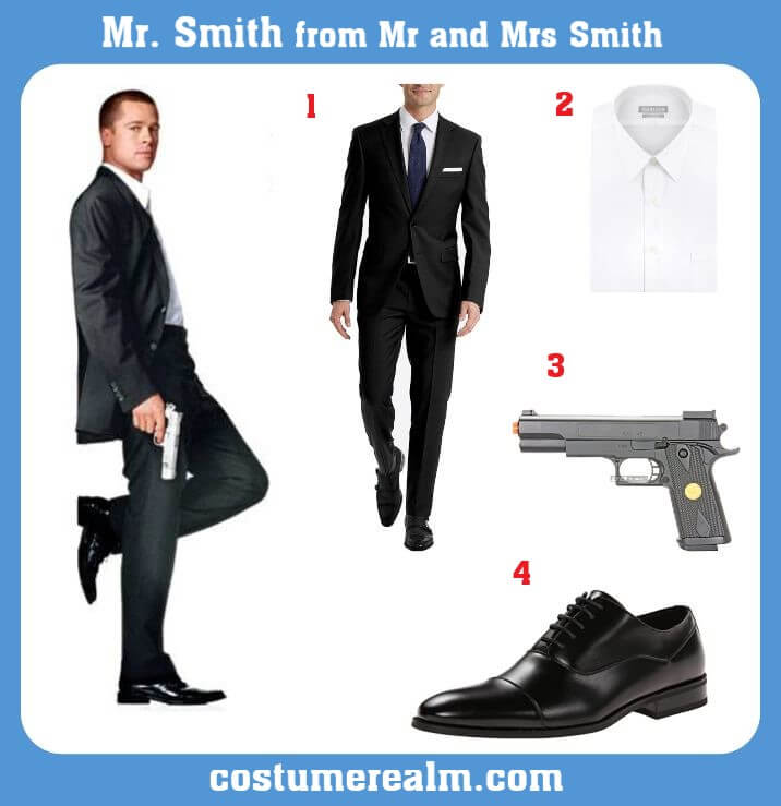 How To Dress Like Dress Like Mr And Mrs Smith Guide For Cosplay & Halloween